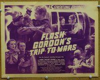 d124 FLASH GORDON'S TRIP TO MARS movie title lobby card R40s Crabbe, serial