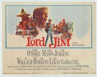 d211 LORD JIM movie title lobby card '65 Peter O'Toole, James Mason