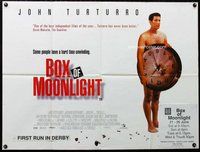 f366 BOX OF MOON LIGHT British quad movie poster '96 John Turturro