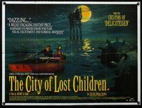 f369 CITY OF LOST CHILDREN British quad movie poster '95 Ron Perlman