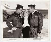 g128 BOMBARDIER vintage 8x10 movie still '43 Randolph Scott, Albert, Shirley