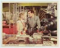 g009 FORBIDDEN PLANET color Eng/US vintage 8x10 #9 movie still '56 Anne&Robby