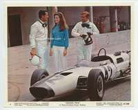 g030 GRAND PRIX color Eng/US vintage 8x10 #6 movie still '67Garner w/race car