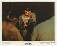 g060 TRUE GRIT color vintage 8x10 movie still '69 great John Wayne close up!