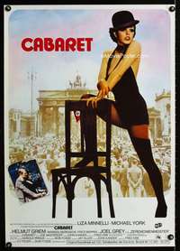 h296 CABARET German movie poster '72 Liza Minnelli, Bob Fosse