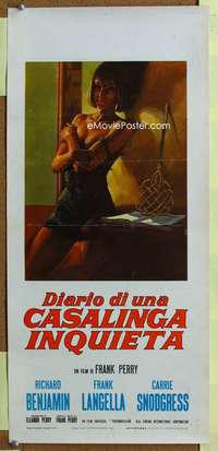 h029 DIARY OF A MAD HOUSEWIFE Italian locandina movie poster '70