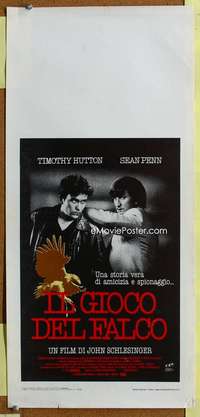 h032 FALCON & THE SNOWMAN Italian locandina movie poster '85 Sean Penn