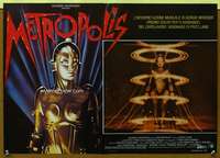 h015 METROPOLIS Italian photobusta movie poster R84 Fritz Lang