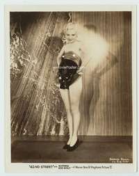 k005 42nd STREET candid vintage 8x10 movie still '33 half-naked showgirl!