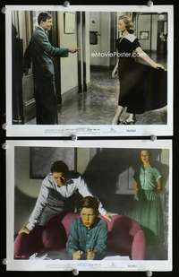 p429 BIGGER THAN LIFE 2 color vintage movie 8x10 stills '56 Nicholas Ray