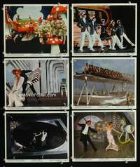 p216 BOY FRIEND 6 Eng/US color vintage movie 8x10 stills '71 Twiggy, Tune