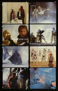 p070 EMPIRE STRIKES BACK 8 color vintage movie 8x10 stills '80 George Lucas