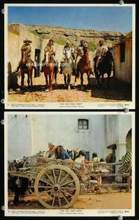 p464 FIVE MAN ARMY 2 Eng/US color vintage movie 8x10 stills '70 Peter Graves