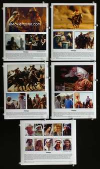 p258 HIDALGO 5 color vintage movie 8x10 stills '04 Viggo Mortensen, Sharif