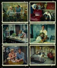 p225 HOME FROM THE HILL 6 Eng/US color vintage movie 8x10 stills '60 Mitchum