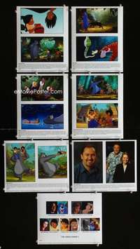 p191 JUNGLE BOOK 2 7 color vintage movie 8x10 stills '03 Disney sequel!