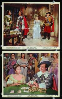 p491 KING'S THIEF 2 Eng/US color vintage movie 8x10 stills '55 Ann Blyth