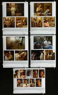 p263 LADYKILLERS 5 color vintage movie 8x10 stills '04 Cohen Brothers, Hanks