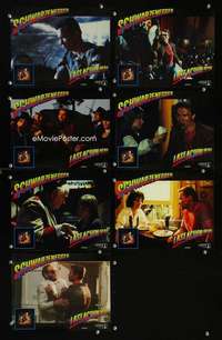 p194 LAST ACTION HERO 7 color vintage movie 8x10 stills '93 Schwarzenegger