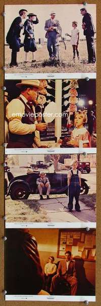 p338 PAPER MOON 4 vintage movie 8x10 mini lobby cards '73 Tatum & Ryan O'Neal!
