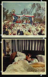 p513 RAINTREE COUNTY 2 Eng/US color vintage movie 8x10 stills '57 Clift, Liz