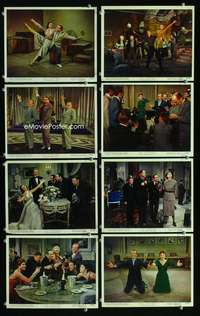p140 SILK STOCKINGS 8 Eng/US color vintage movie 8x10 stills '57 Cyd Charisse