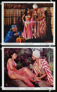 p530 SON OF SINBAD 2 color vintage movie 8x10 stills '55 Vincent Price
