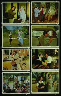 p165 TWO LOVES 8 Eng/US color vintage movie 8x10 stills '61 Shirley MacLaine