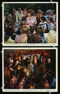 p555 WHEN THE BOYS MEET THE GIRLS 2 Eng/US color vintage movie 8x10 stills '65