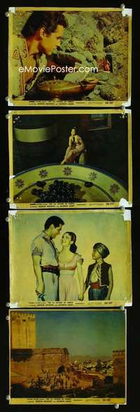 p283 7th VOYAGE OF SINBAD 4 Eng/US color vintage movie 8x10 stills '58