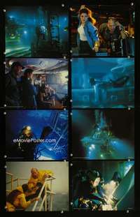 p025 ABYSS 8 color vintage movie 8x10 stills '89 James Cameron, Ed Harris