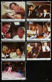 p209 AIRPLANE 6 int'l vintage movie color 8x10 mini lobby cards '80 Flying High