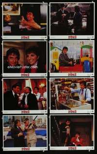 p032 ARTHUR 2 8 vintage movie color 8x10 mini lobby cards '88 Dudley Moore