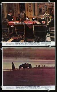 p446 CROMWELL 2 color vintage movie 8x10 stills '70 Richard Harris