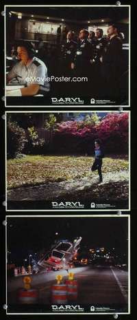 p370 DARYL 3 vintage movie color 8x10 mini lobby cards '85 Barret Oliver