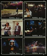 p221 DARYL 6 vintage movie color 8x10 mini lobby cards '85 Barret Oliver