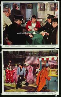 p454 DOUBLE TROUBLE 2 Eng/US color vintage movie 8x10 stills '67 Elvis