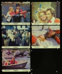 p251 DUCHESS & THE DIRTWATER FOX 5 vintage movie color 8x10 mini lobby cards '76