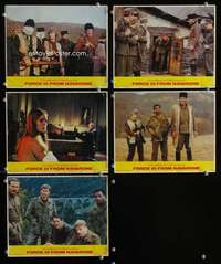 p253 FORCE 10 FROM NAVARONE 5 vintage movie color 8x10 mini lobby cards '78