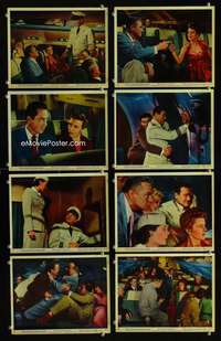 p008 HIGH & THE MIGHTY 12 color vintage movie 8x10 stills '54 John Wayne