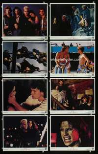 p099 LOST BOYS 8 vintage movie color 8x10 mini lobby cards '87 Kiefer Sutherland