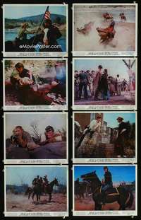 p017 MAJOR DUNDEE 10 color vintage movie 8x10 stills '65 Charlton Heston