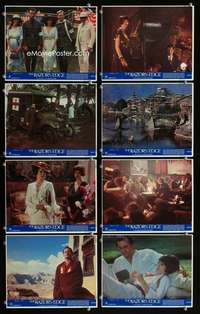p128 RAZOR'S EDGE 8 vintage movie color 8x10 mini lobby cards '84 Bill Murray