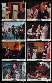 p167 UNDER THE RAINBOW 8 vintage movie color 8x10 mini lobby cards '81 Chevy!