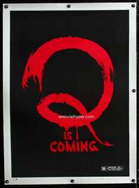 s280 Q linen teaser one-sheet movie poster '82 cool serpent artwork image!