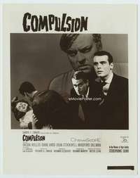 t067 COMPULSION vintage 8x10 movie still '59 Orson Welles, Richard Fleischer