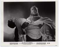 t083 CURSE OF THE WEREWOLF vintage 8x10 movie still '61 monster holds girl!