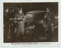 t094 DESPERATE JOURNEY vintage 8x10 movie still '42 Errol Flynn, Reagan