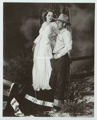 t076 COWBOY & THE LADY vintage 7.25x9.25 movie still '38 Gary Cooper, Oberon