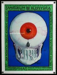 w161 HOURGLASS SANATORIUM linen Polish 23x33 movie poster '73 wild!